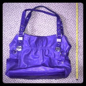 NWOT purple handbag tote shoulder bag